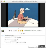 Xilisoft Video Splitter for Mac screenshot